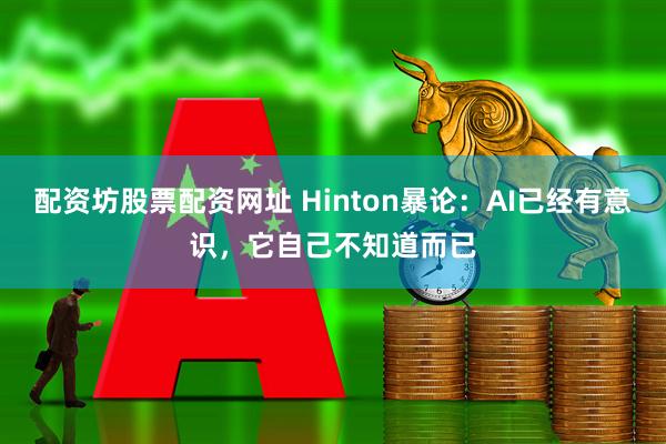 配资坊股票配资网址 Hinton暴论：AI已经有意识，它自己不知道而已